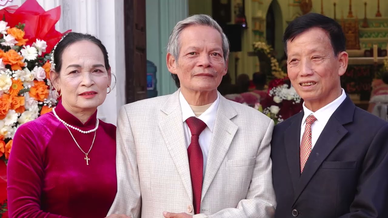 Thánh Lễ 50 Năm Kim Khánh Hôn Phối Ông Phanxicô Nguyễn Văn Biên & Bà Maria Nguyễn Thị Mai