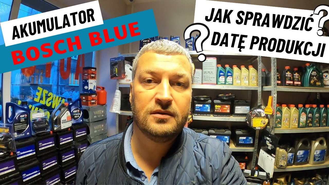 Bosch Blue - Jak sprawdzić datę produkcji akumulatora Bosch? | Sklep Motoryzacyjny Gdynia |