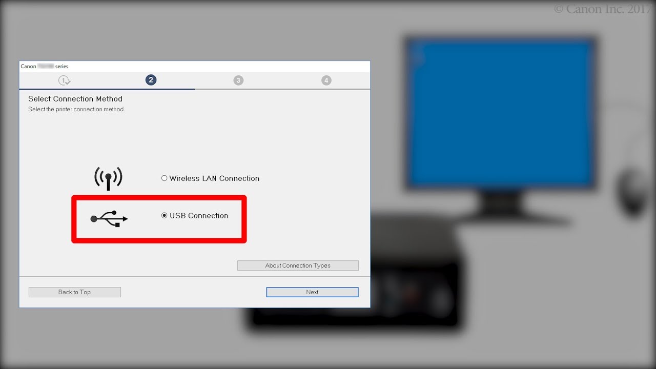 Подключение принтера к компьютеру через USB (Windows) (TS6100 series)