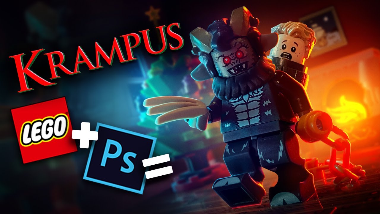 Photoshop и Lego: Крампус