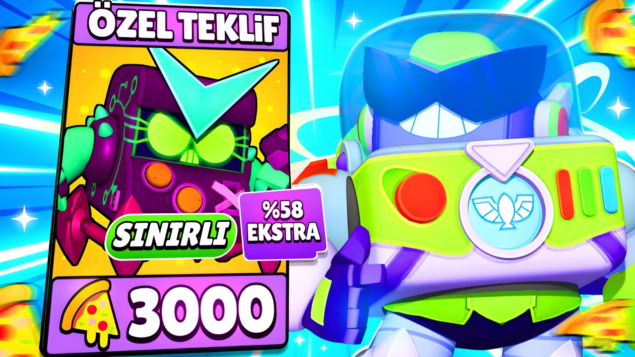 BÜTÜN PİZZA PLANET TEKLİFLERİNİ ALDIM💀 2500 TL HARCADIM😭 Brawl Stars