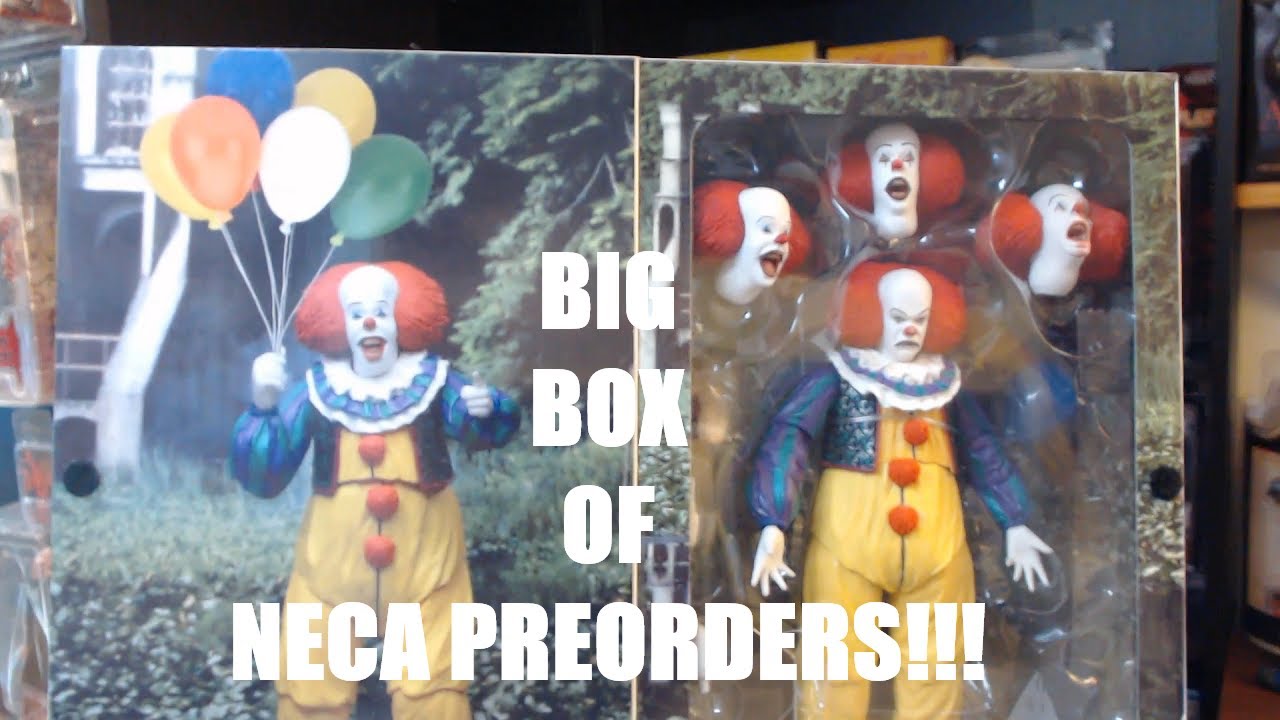 BIG BOX OF NECA PREORDER HORROR COLLECTIBLES | UNBOXING | REVIEW | Horror Stuff |