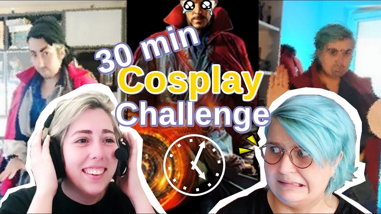 30 min COSPLAY challenge ?!  😱