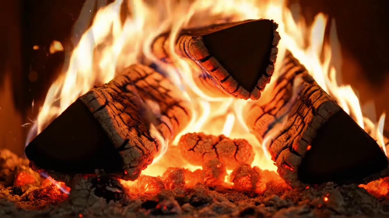 Fall Asleep Fast 🔥 Fireplace ASMR & Soft Piano Music