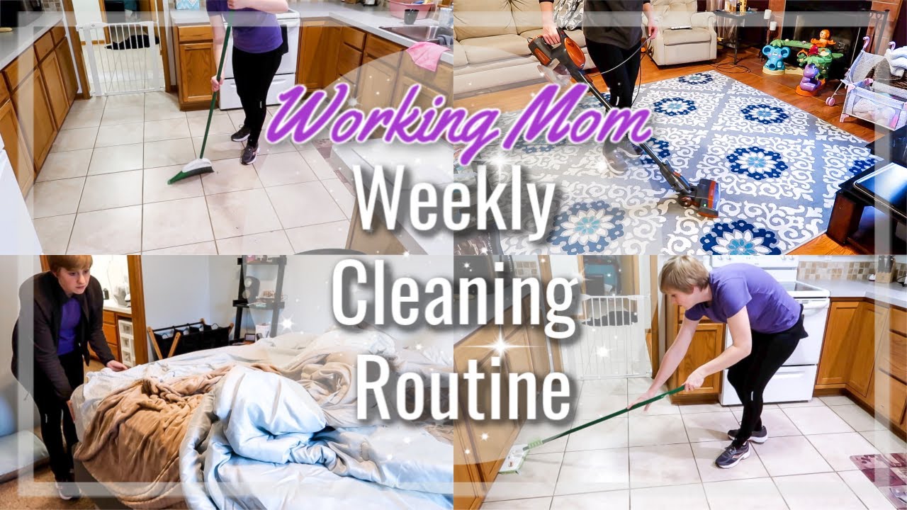 FLY LADY WEEKLY HOME BLESSING AS A WORKING MOM | FlyLady Cleaning Routines | FlyLady Cleaning System