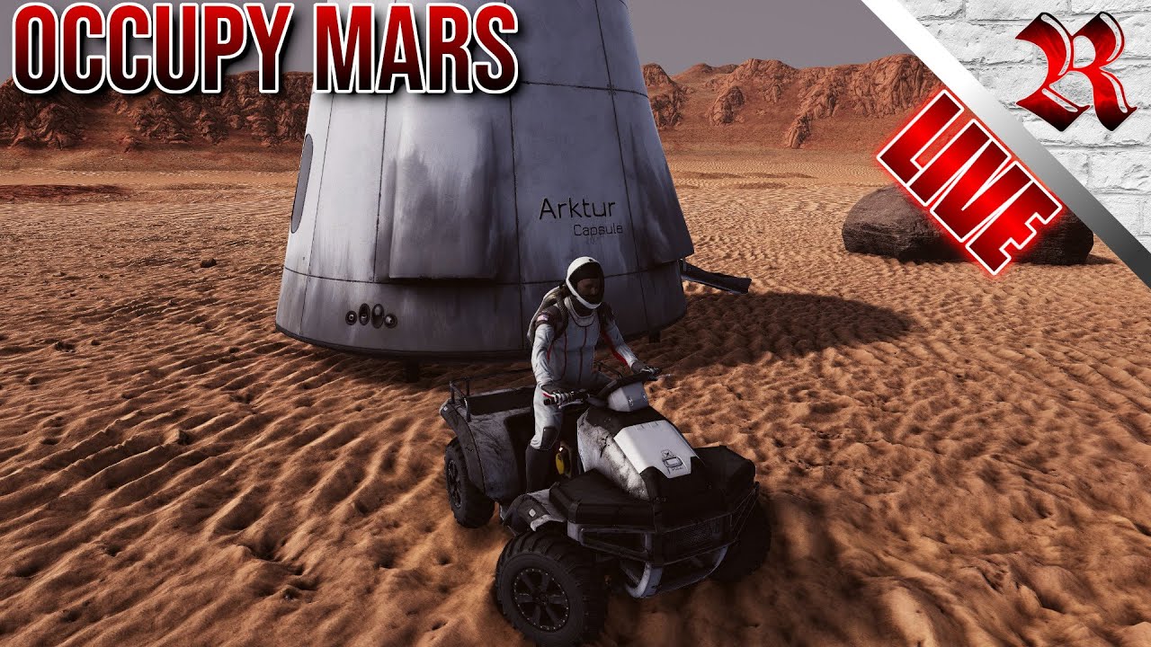 Occupy Mars | Continuing Our Base Building and Exploring!