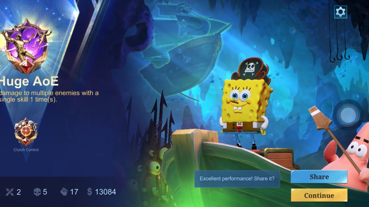 SPONGEBOB SQUAREPANTS AND TEAM WON THIS BATTLE | MLBB | ML | VICTORY | 2026 #mobilelegends 