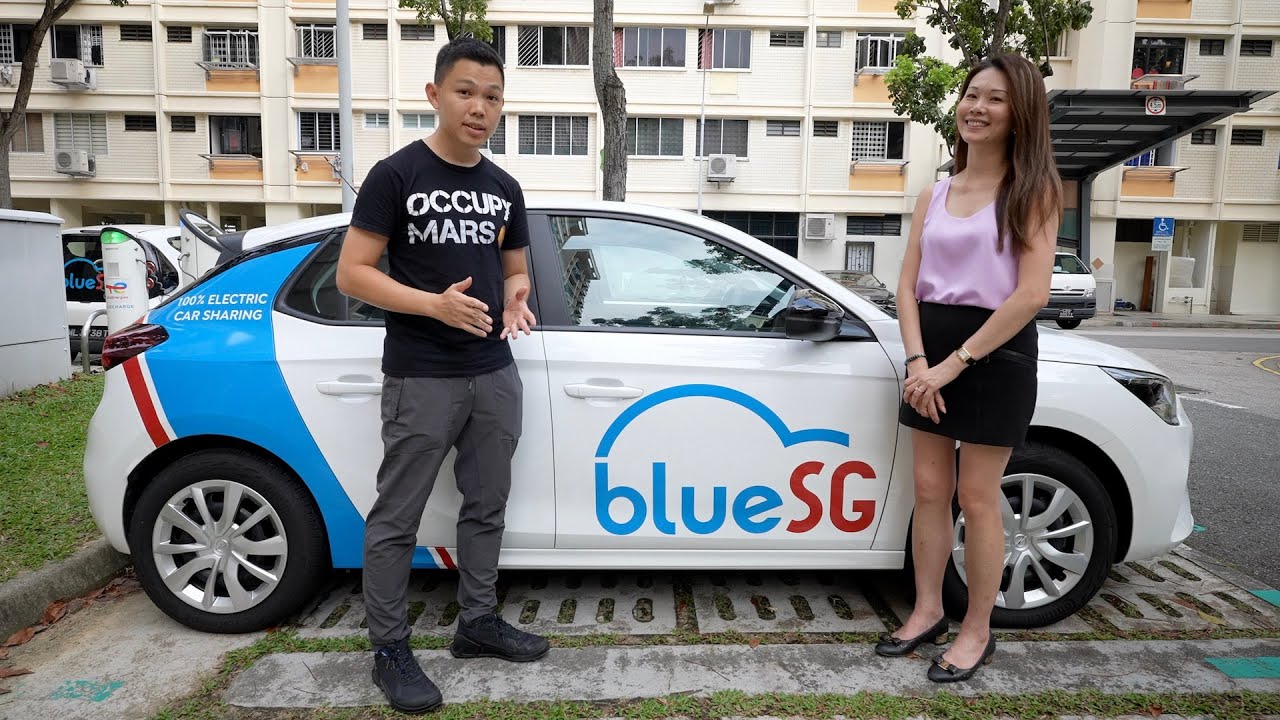 Rise of Car Sharing in Singapore! (BlueSG's New Opel Corsa Fleet)