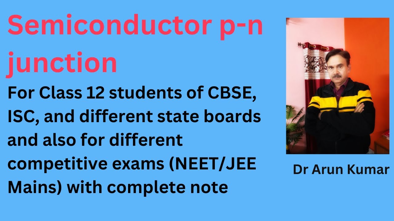 Semiconductor p-n junction @ Arun’s Physics Portal 