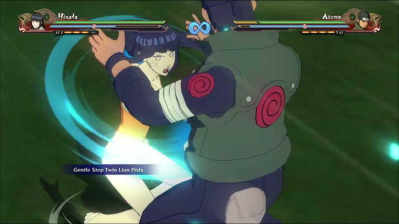 GENTLE FIST vs. CHAKRA BLADES! Hinata Hyūga vs. Asuma Sarutobi - The Pure Taijutsu Showdown