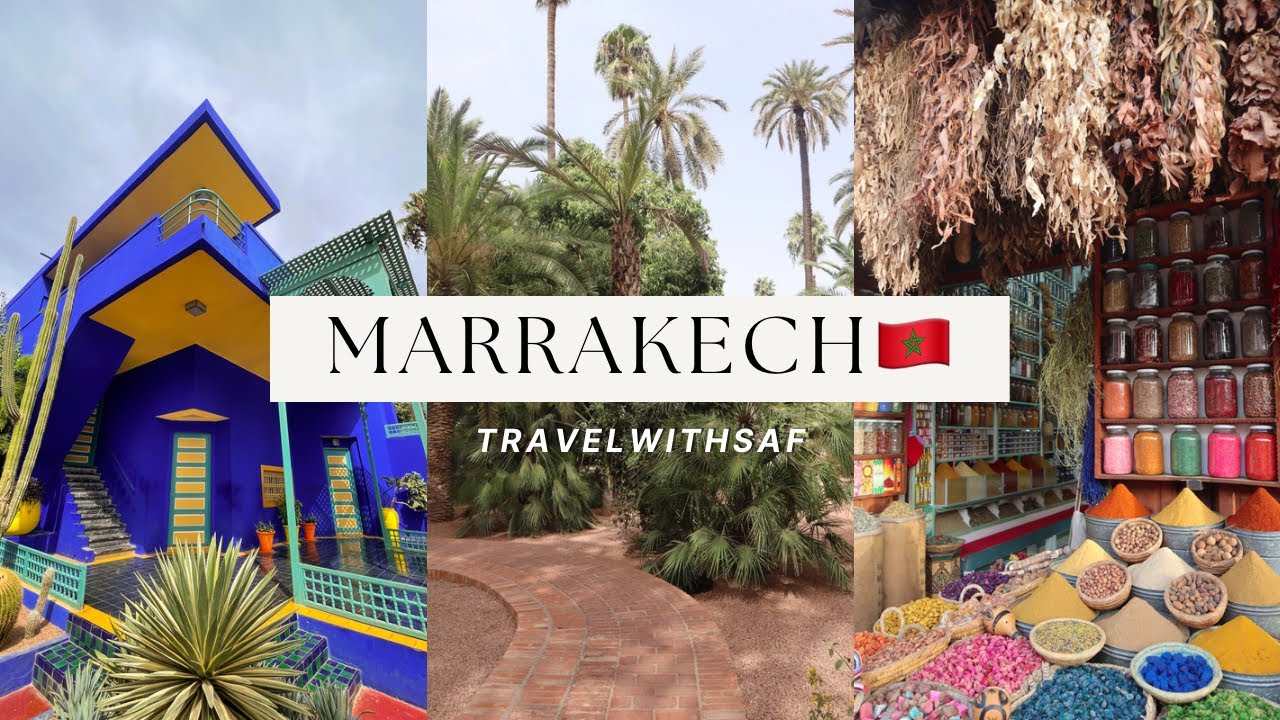 TRAVEL VLOG ♡ | FIRST TIME IN MARRAKECH🇲🇦❤️