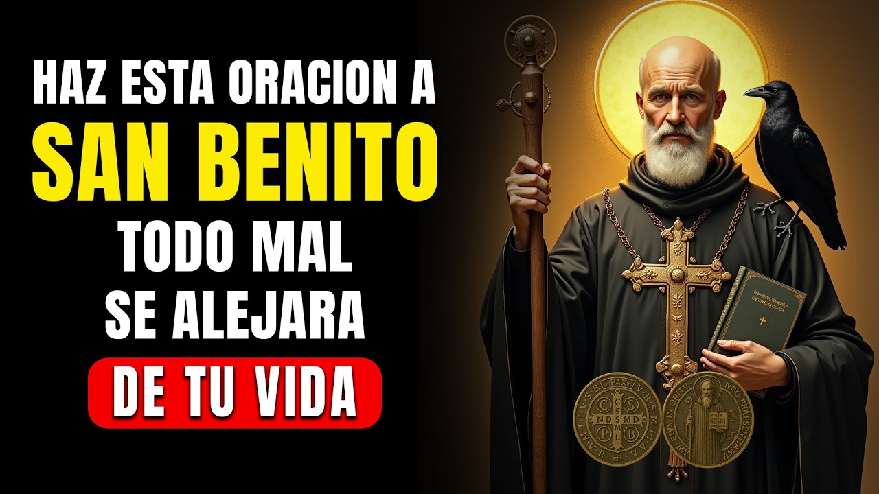 Haz esta oración a San Benito y todo mal se alejará de tu vida