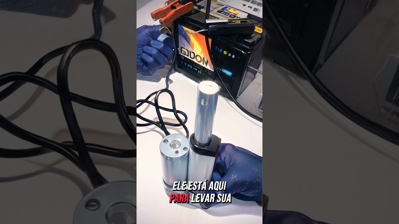 Atuador linear el&eacute;trico 12vdc/24vdc