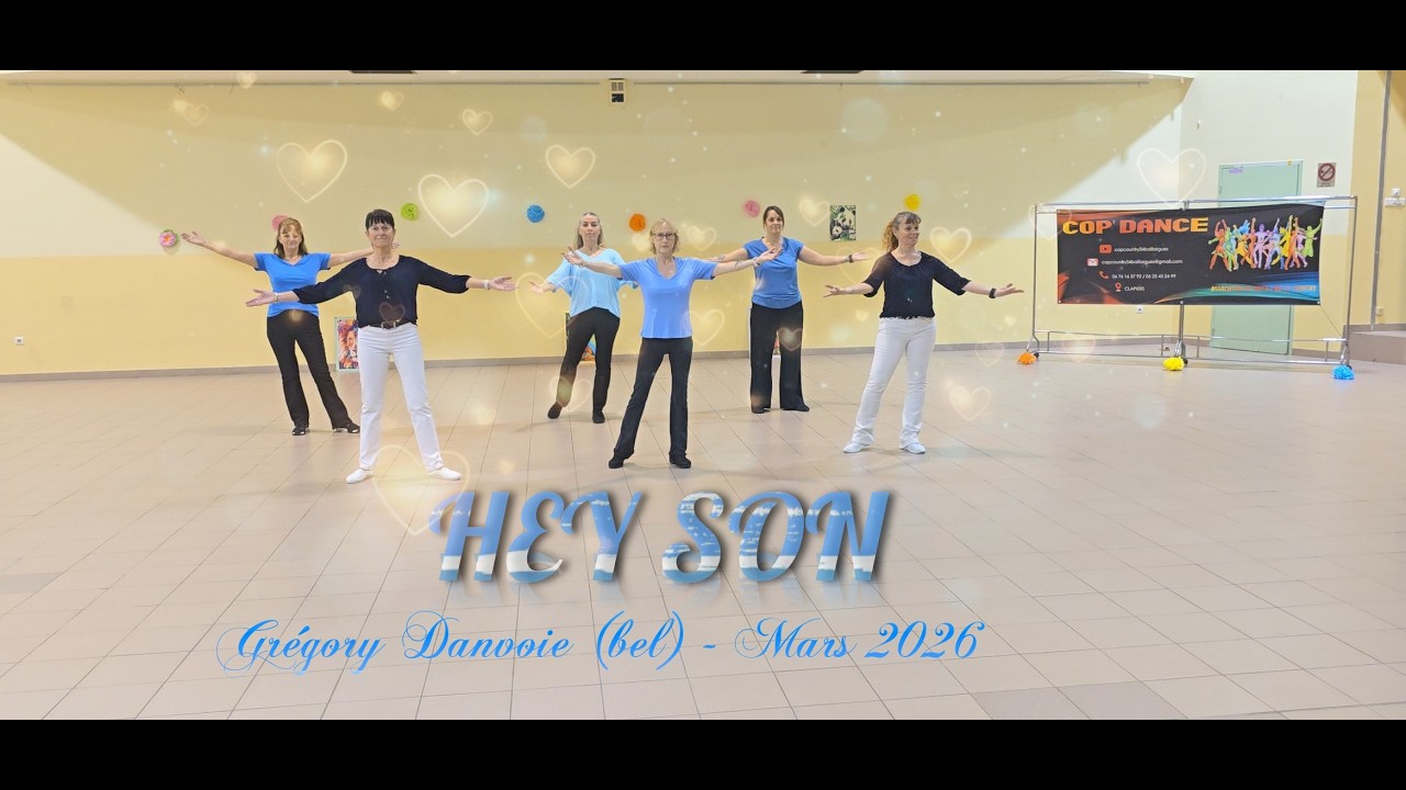 HEY SON Line Dance (DEMO &  TEACH )
