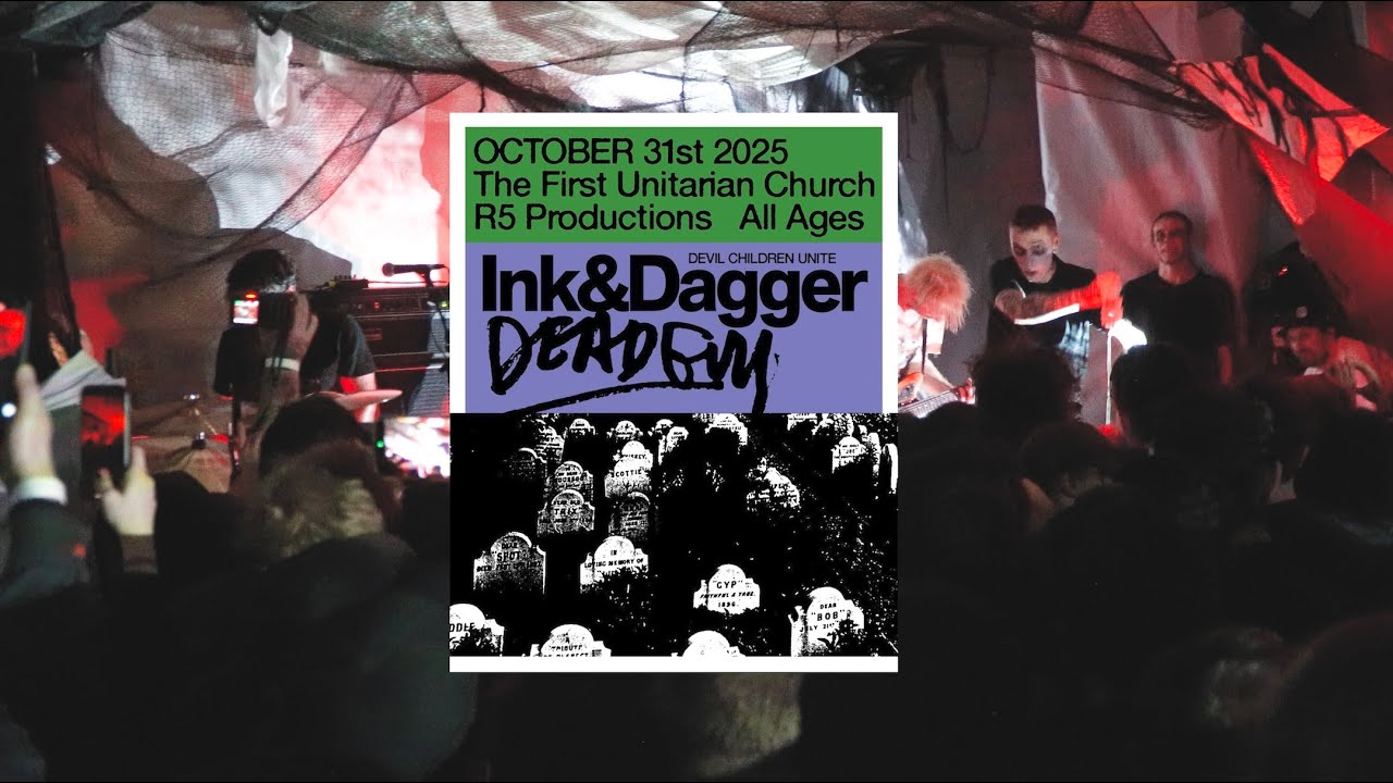 INK & DAGGER - Philapsychosis w/Michael Berdan-Larsen (First Unitarian Church) Philadelphia 10.31.25