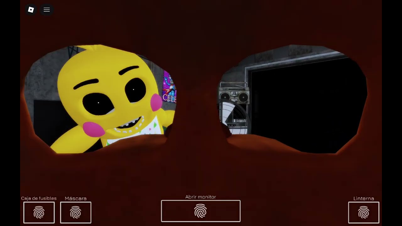 Jugando five nights at freddys 2 (luego saco la segunda parte)