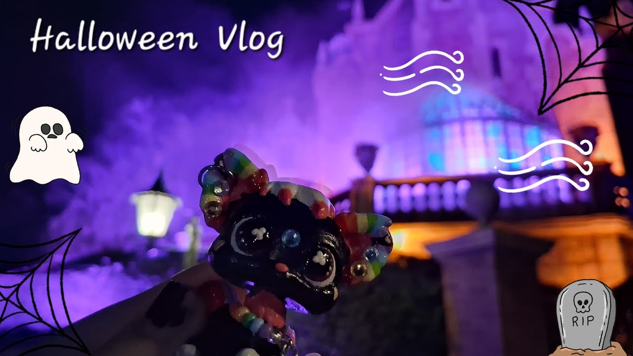Halloween in Florida 👻✨️ | 🎃1/2 Vlog🎃 | ♡Peachie Lps♡