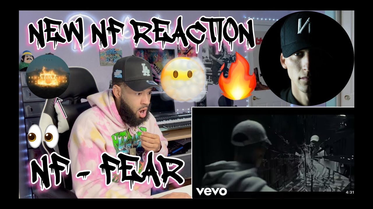 Я ВПЕРВЫЕ ОТРЕАКТИРОВАЛАСЬ НА NF! | NF - FEAR (РЕАКЦИЯ!!!) #nfrealmusic #хипхоп #рэп #реакция