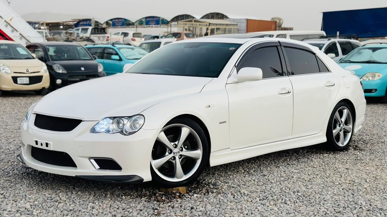 Non custom paid Toyota MARK X 3.0 super charge (2007)fully loaded just in 19 lac |delivery available