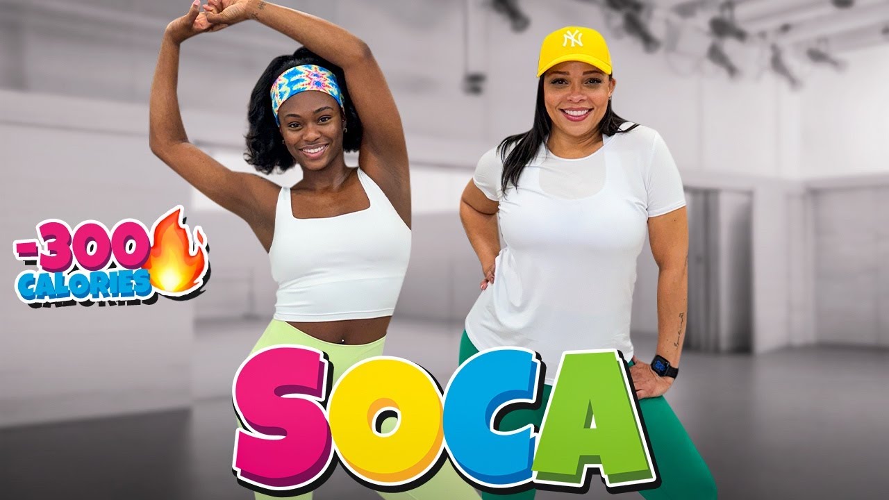 20 Minute SOCA Fat Burning Dance Cardio at Home + GIVEAWAY