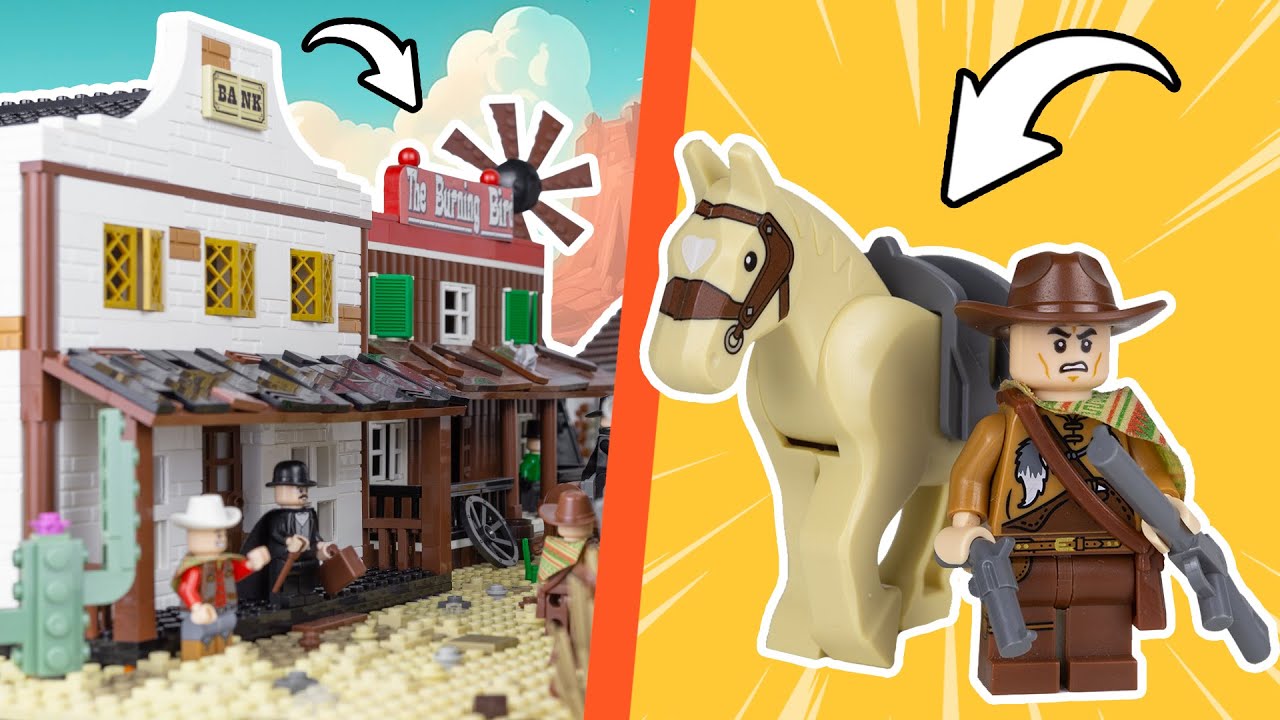 Как построить Мир Дикого Запада из LEGO?