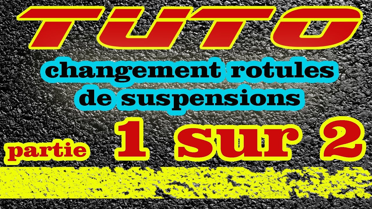 TUTO (1/2) changer rotules de suspensions Renault (how to replace ball joint) HD