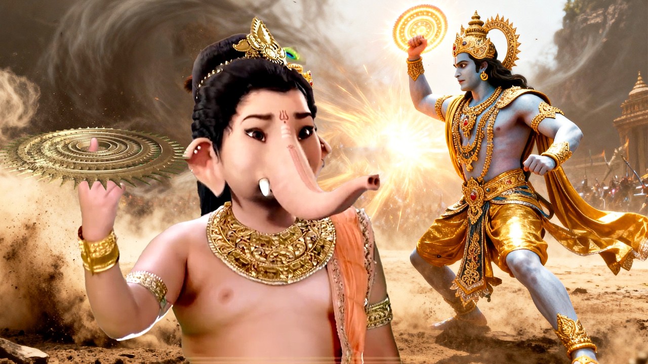 গণেশ বিষ্ণুর সুদর্শন চক্র চুরি করেছিলেন | Vighnaharta Ganesh | Devotional Serial 2026