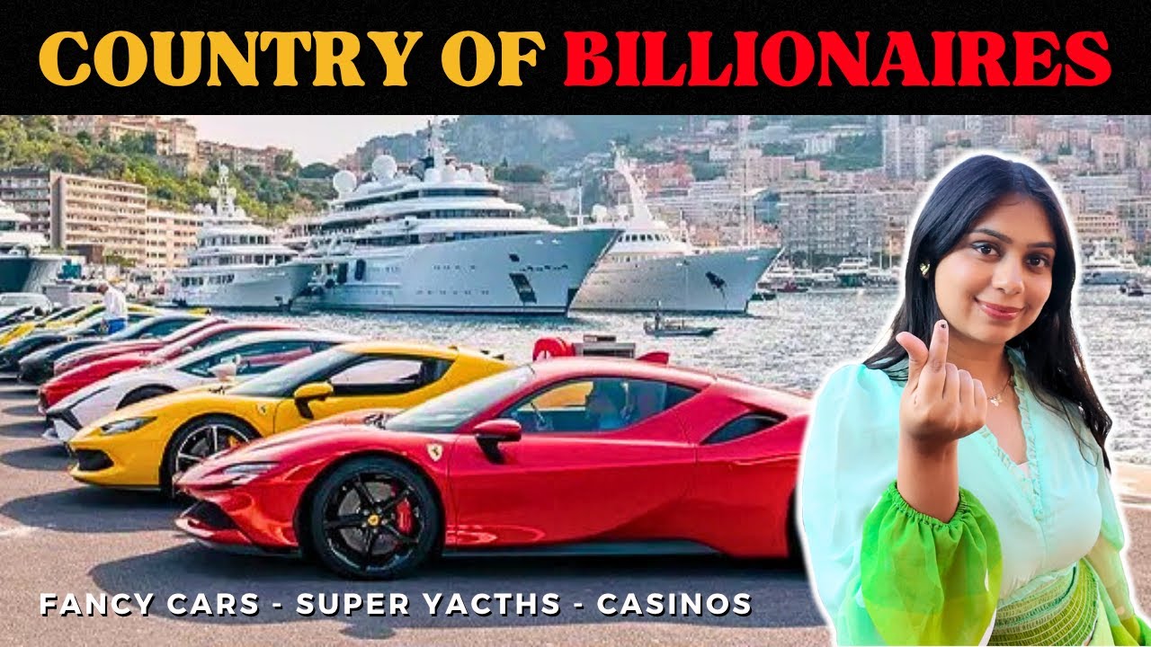 Exploring MONACO 🇲🇨 | Country of Billionaires | Fancy cars, Super Yachts & Casino