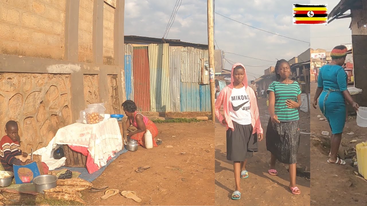 INSIDE LOCAL COMMUNITY IN KAMPALA UGANDA🇺🇬 - NSAMBYA KIROMBE