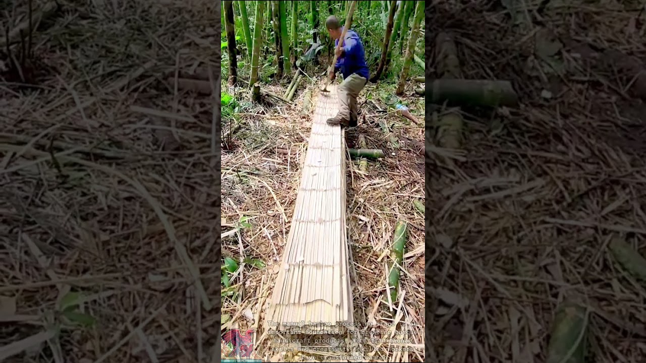 Beautiful Bamboo Processing || Craftsman