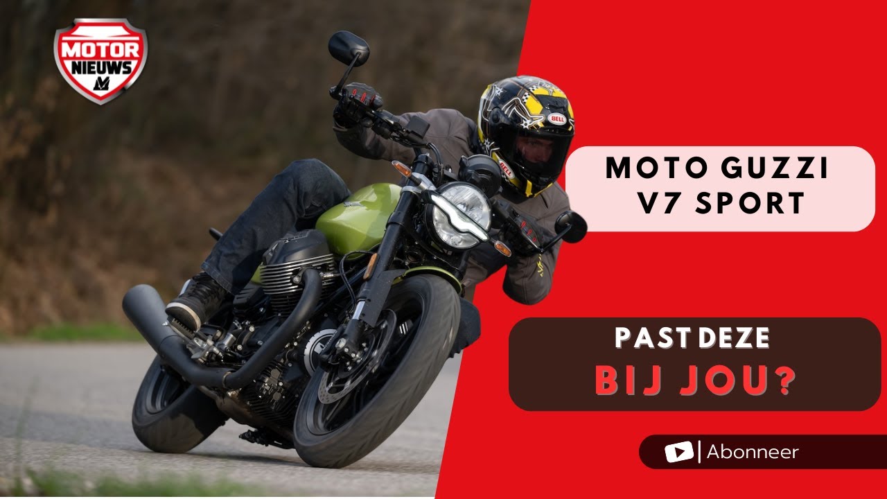 De Moto Guzzi V7 Sport is gemaakt voor deze drie rijders