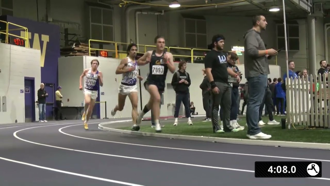 Men's 3000m Invite - Washington Indoor Invitational 2026 [Full Race Replay]