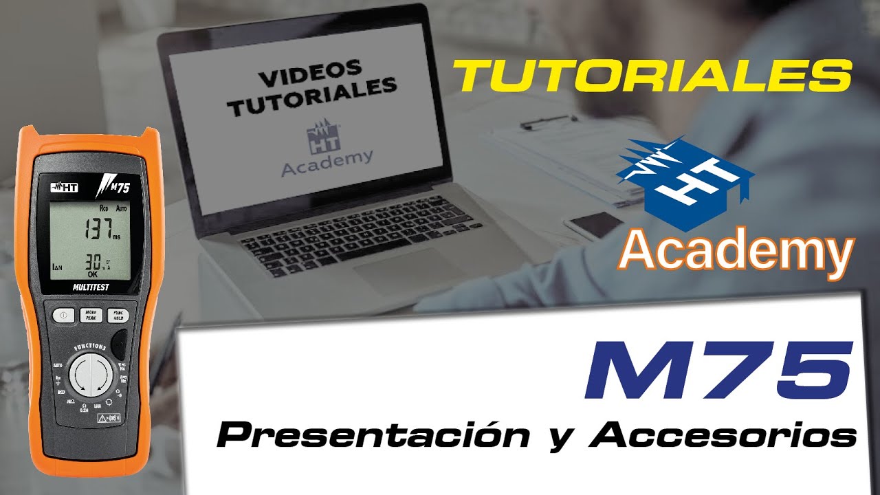 Tutoriales M75   Presentación con sus medidas y Accesorios en dotación
