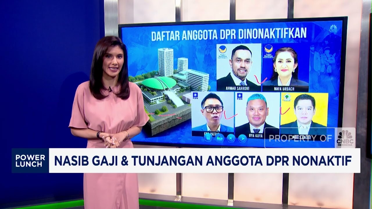 Nasib Gaji & Tunjangan Anggota DPR Nonaktif