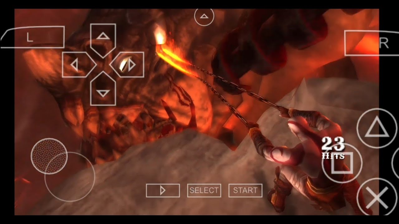 God of war ghost of sparta🥵gameplay in ppsspp kill monster 