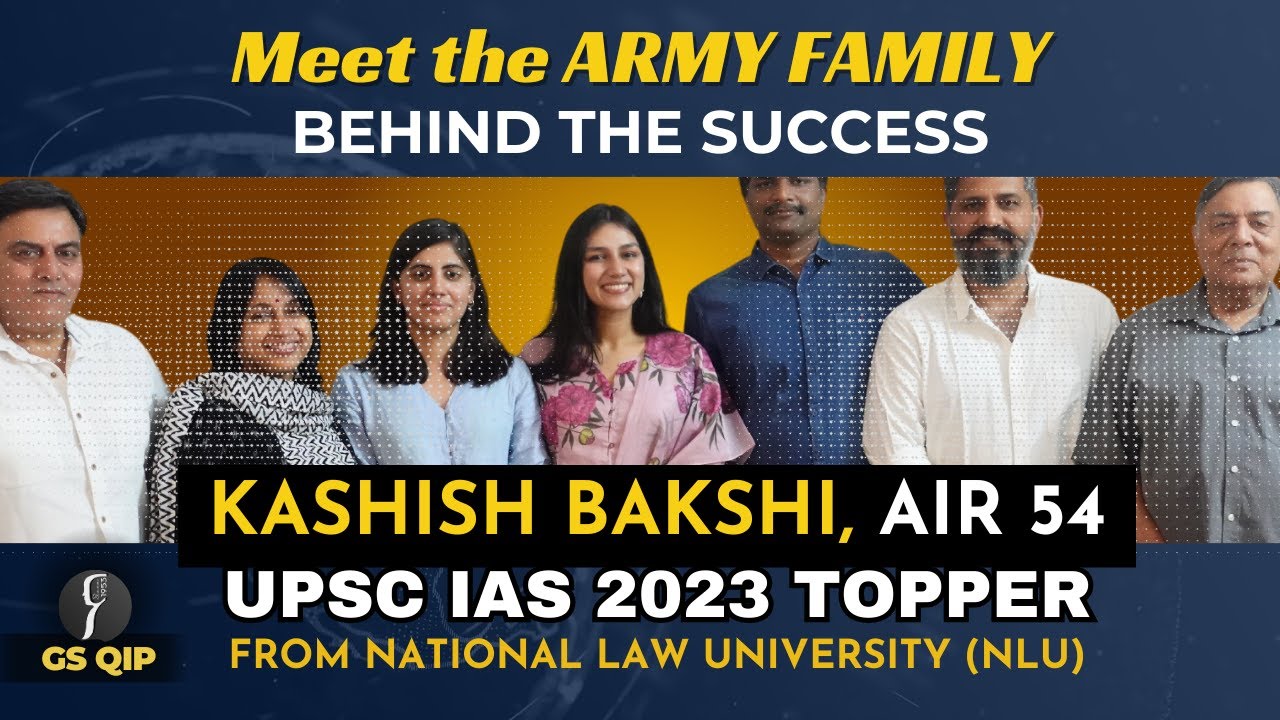Kashish Bakshi, AIR 54 | Toppers' Talk | GS QIP Student | UPSC CSE 2023 Topper | Rau's IAS