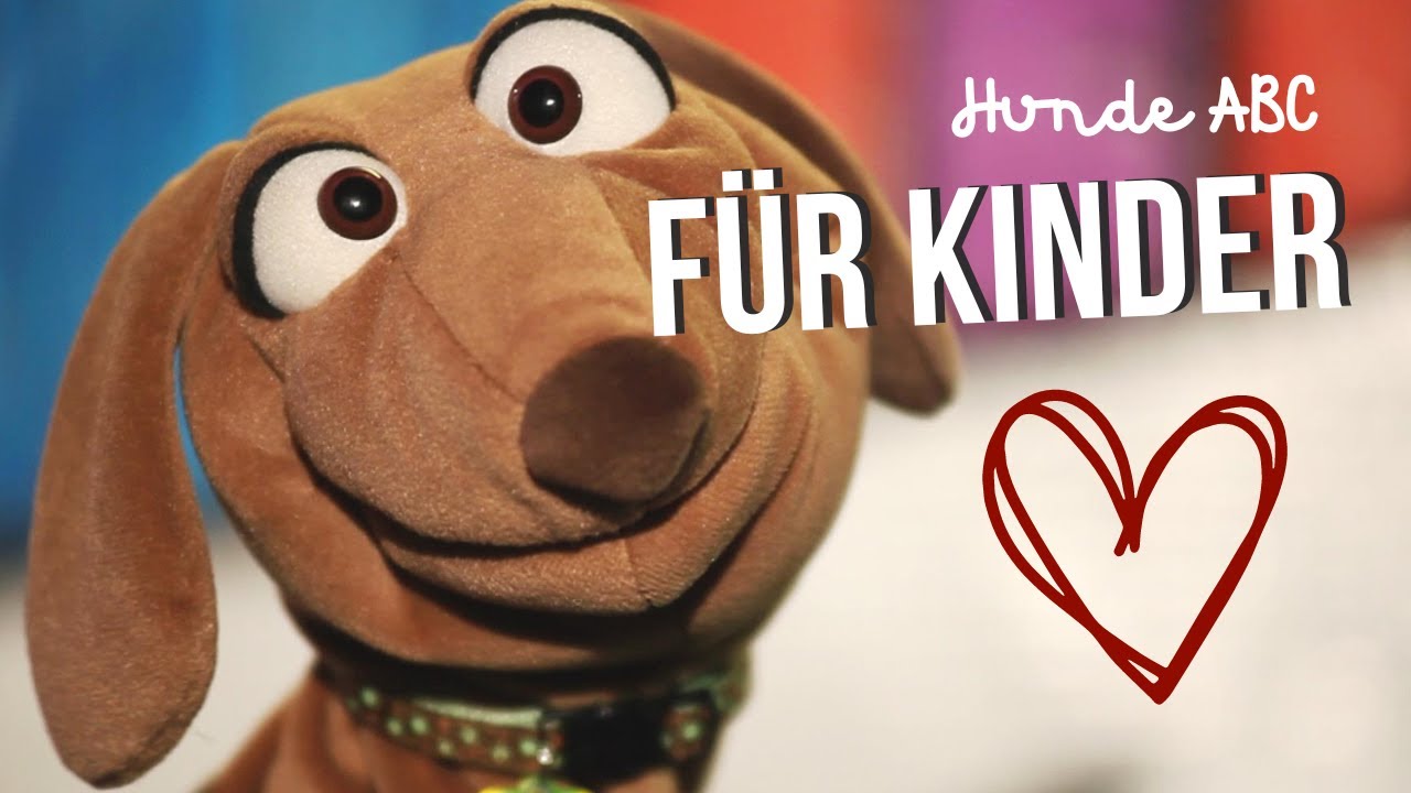 lustiges Puppentheater für Kinder - Kollin Kläff Hunde ABC