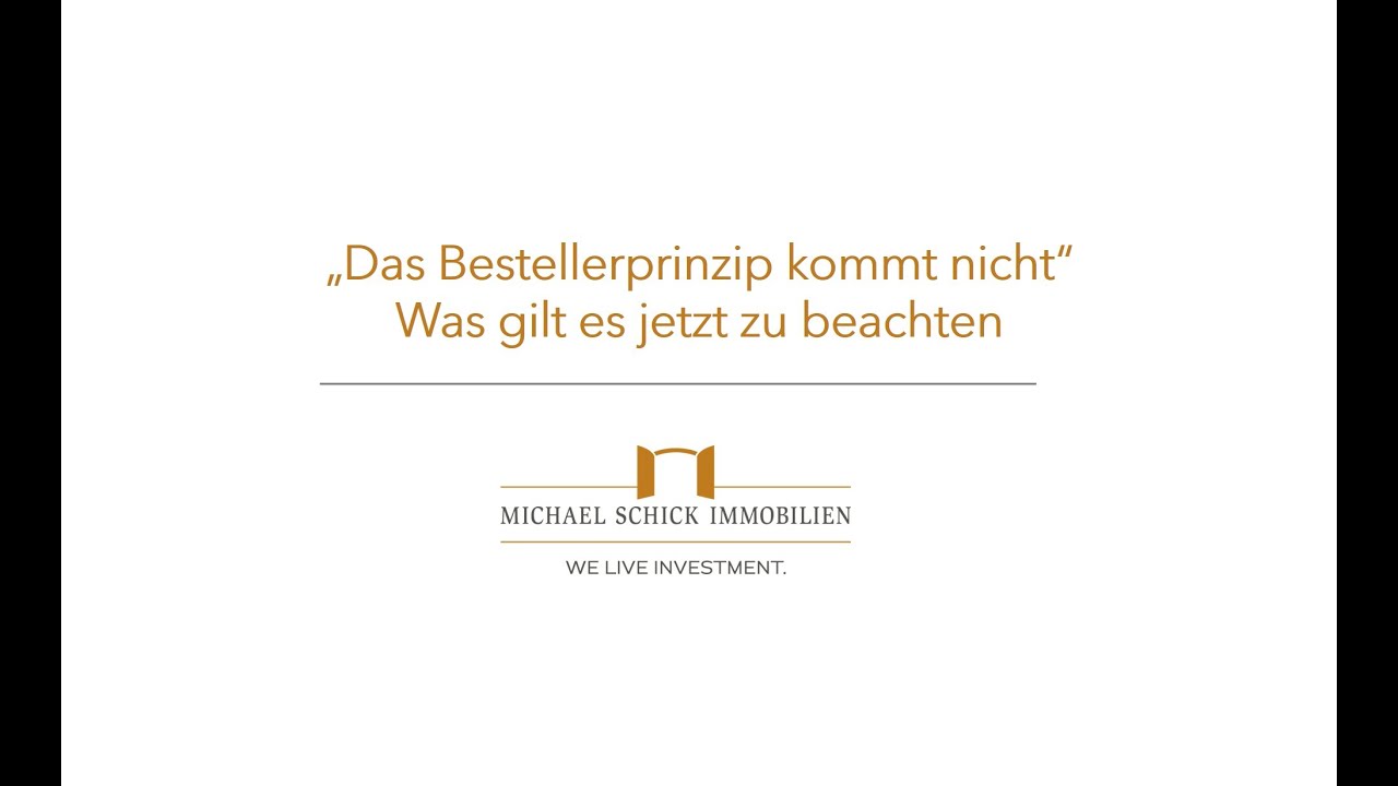 „Das Bestellerprinzip kommt nicht“ – Was gilt es jetzt zu beachten?