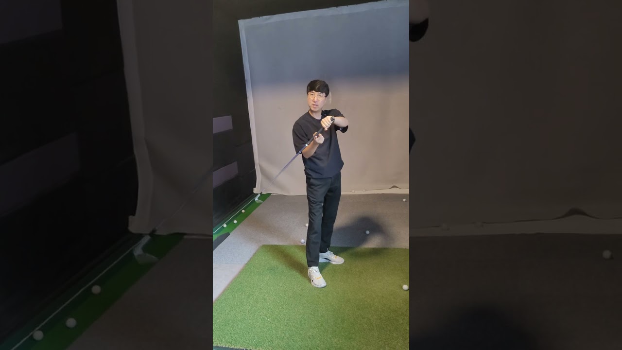 회원님들이 이건 업로드 하지말래요 꼭보세요 백스윙 다운스윙이 극적으로 좋아지는 디테일 받침점 레전드영상