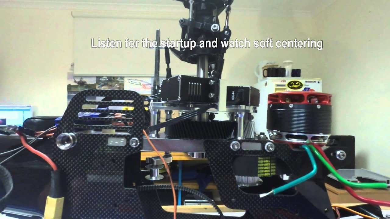 Xpert RC R1 Servos power up testing