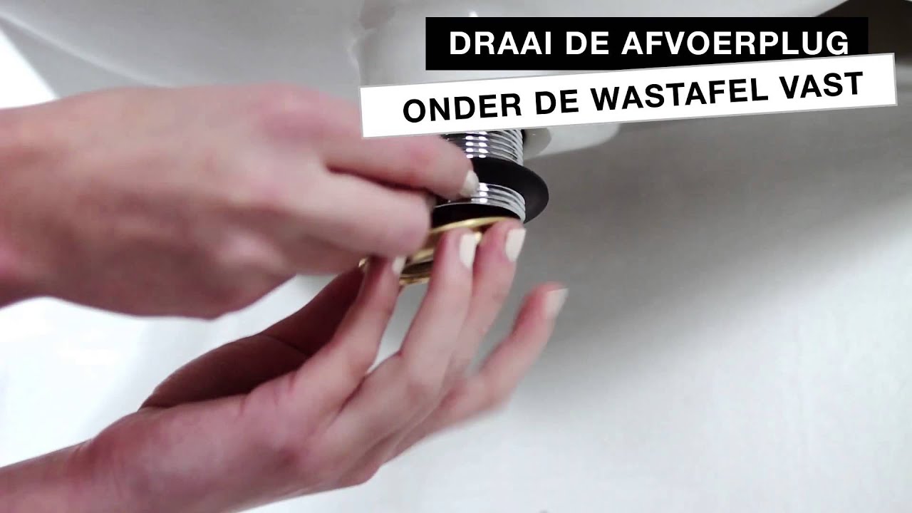 Sanivesk | Afvoer en afvoerplug plaatsen kort