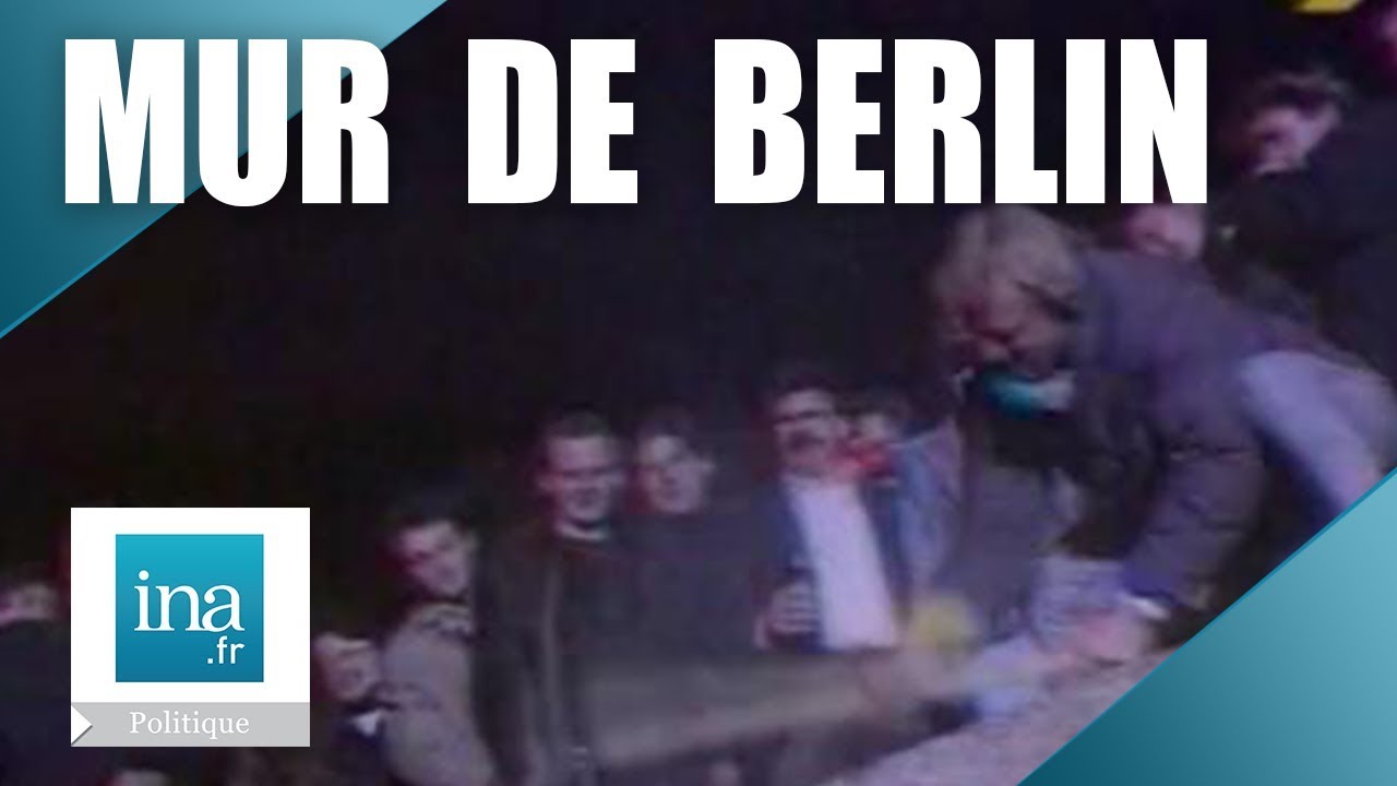 09 novembre 1989 : Le Mur de Berlin est détruit par les Allemands | Archive INA