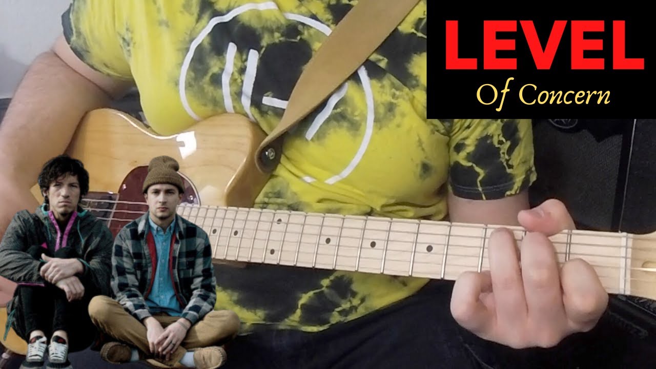 How To Play Level of Concern on Guitar | TØP Thursday