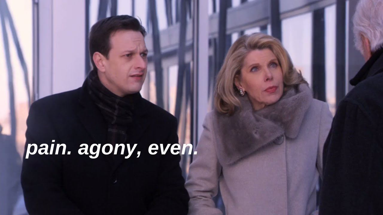 the good wife being pure chaos for over 4 minutes