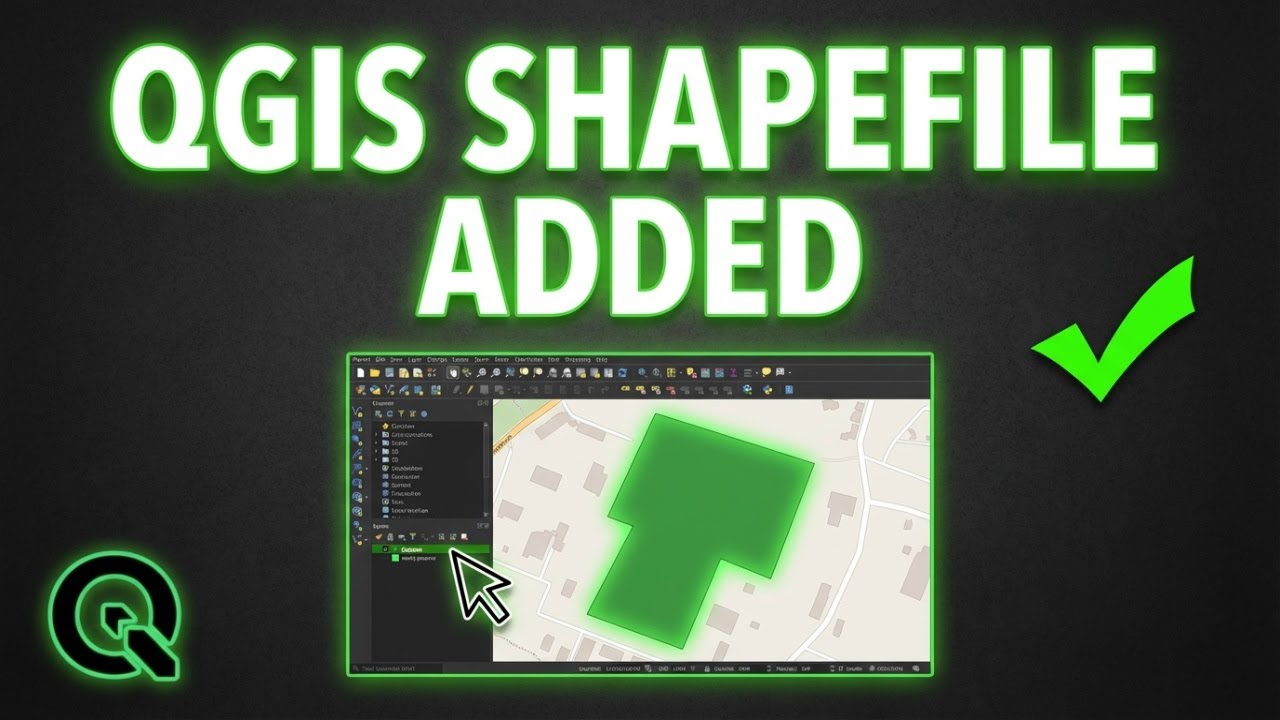 How to Add a Shapefile to a Map in QGIS | QGIS