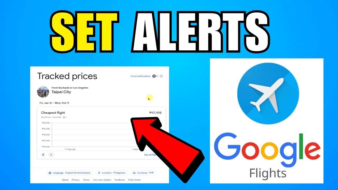 How To Set Google Flight Alerts (2026) (Complete Guide)