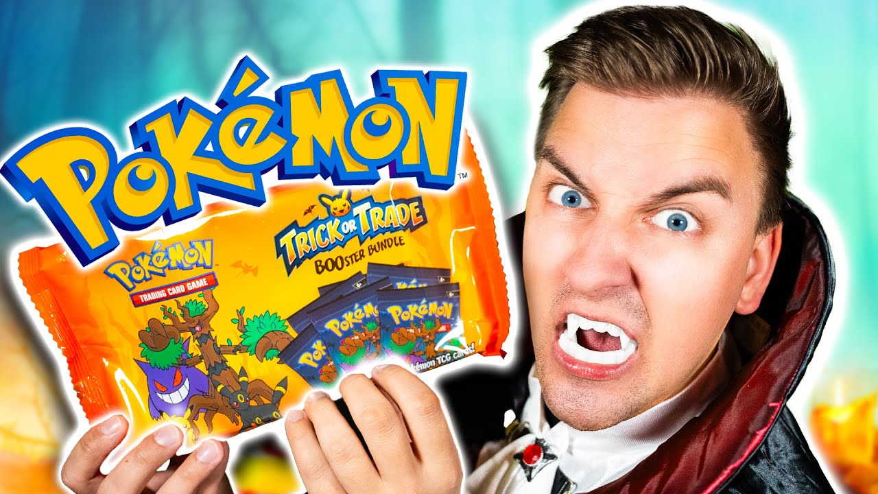 Lohnen sich die NEUEN Pok&eacute;mon Halloween TRICK OR TRADE Booster Packs?! | Pok&eacute;mon Booster Opening