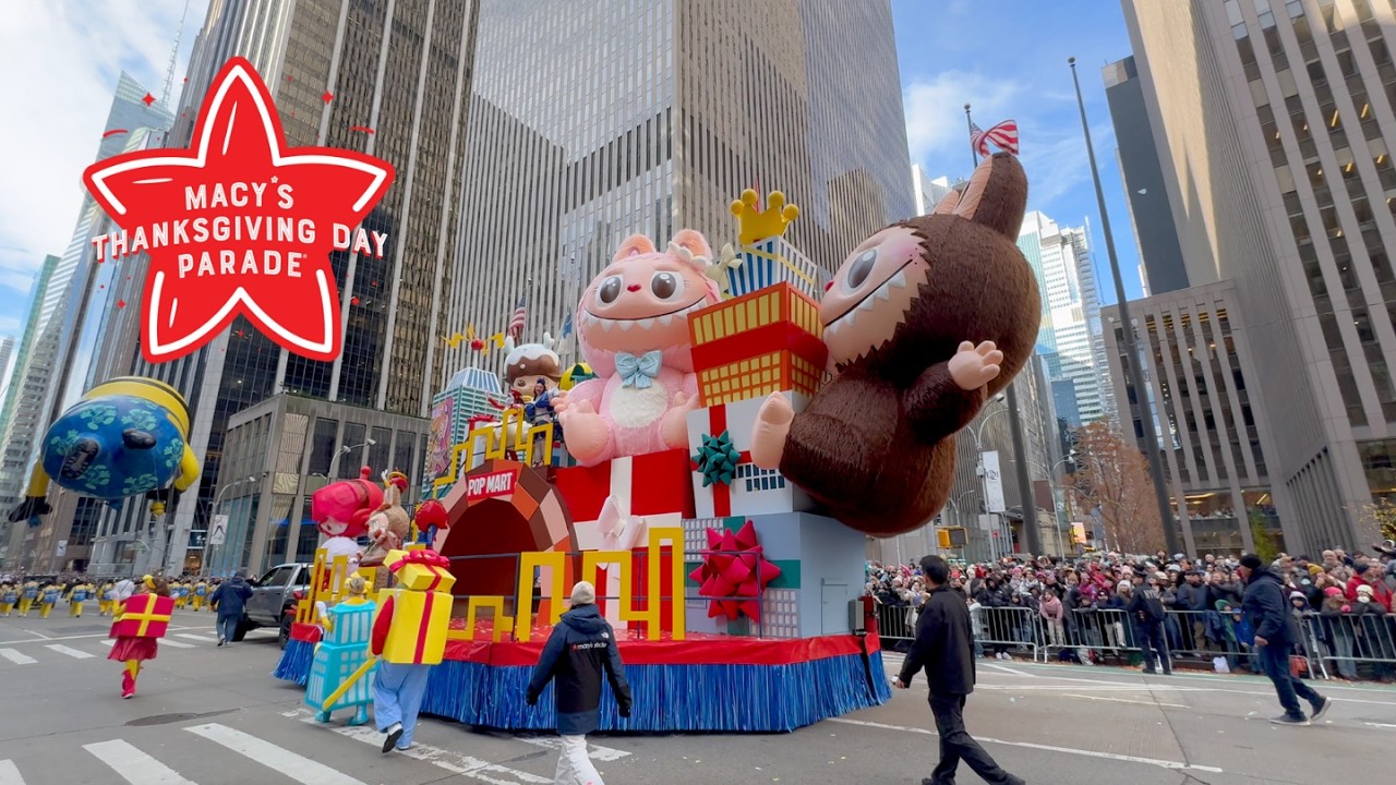 NYC Macy's Thanksgiving Day Parade 2025 🎈✨ | 4K Full Parade