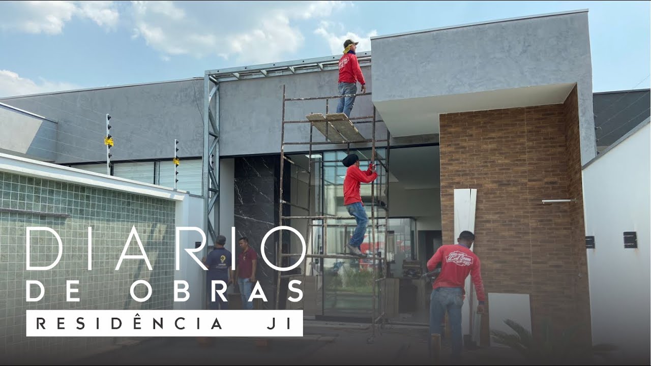 STEEL FRAME REFORMA DA FACHADA PARTE #01 #steel