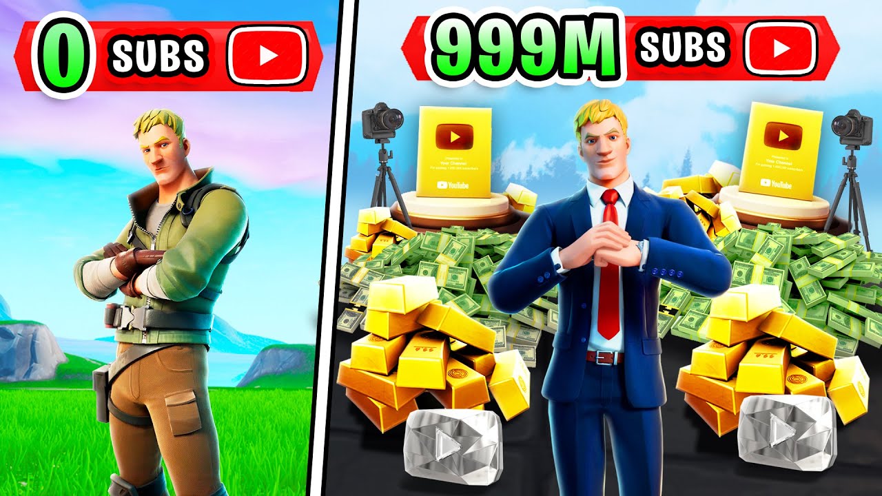Ich SPIELE den YOUTUBE SIMULATOR in Fortnite!